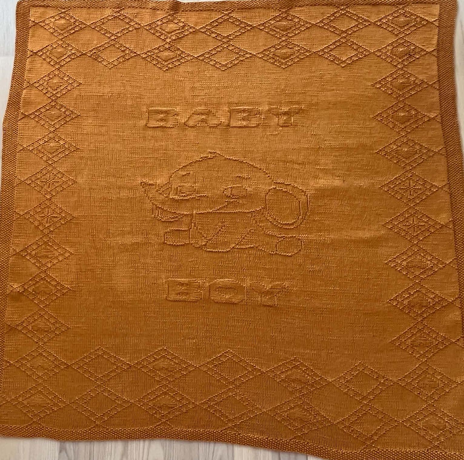 Nr. 912 Jimmi Baby blanket - BOY