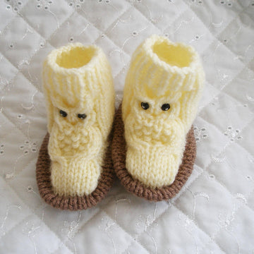 Knitting pattern for 4 types of boots 20-22" Doll, 0-3 Month Baby