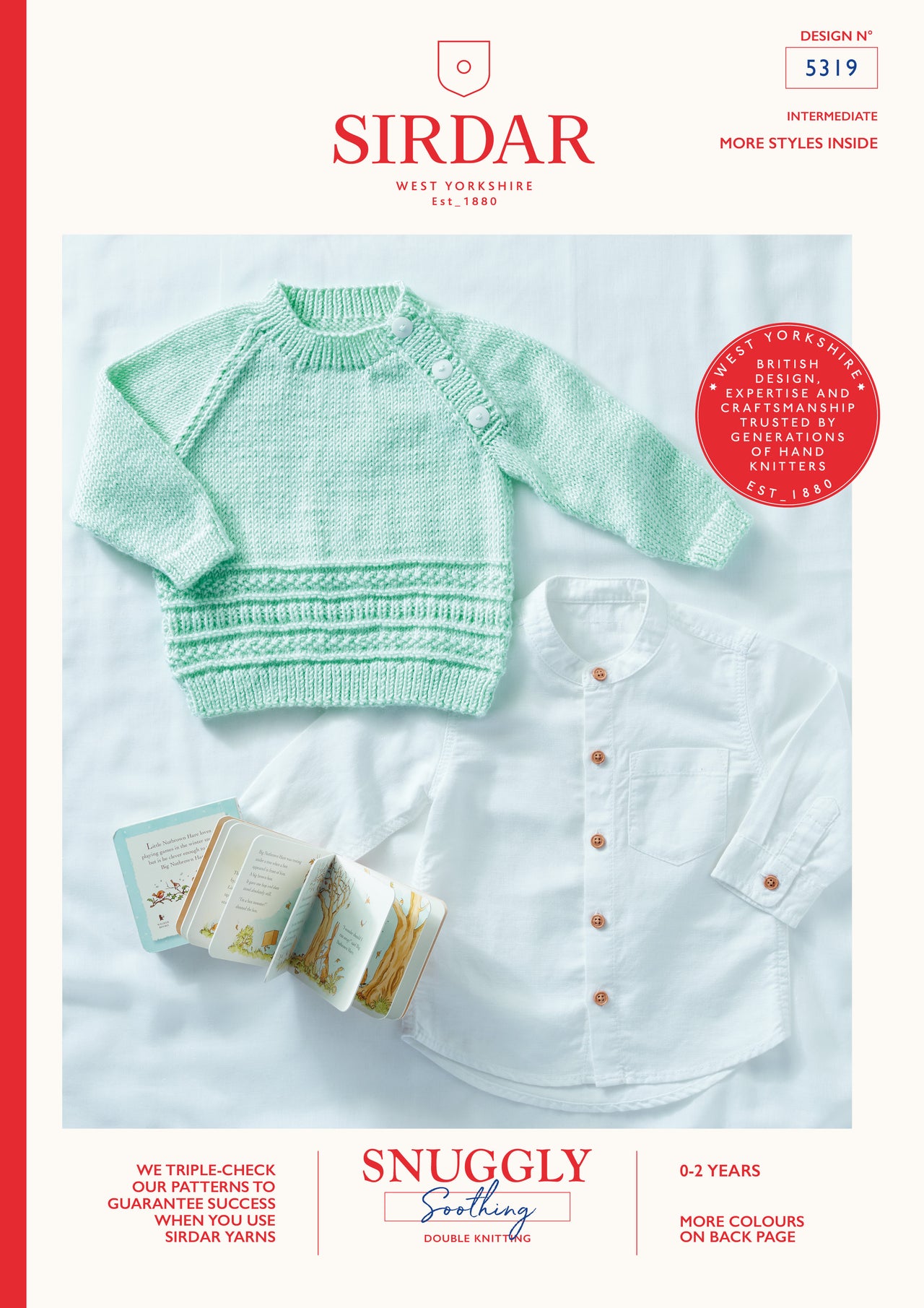 Jumper in Sirdar Snuggly Soothing - 5319 - Leaflet