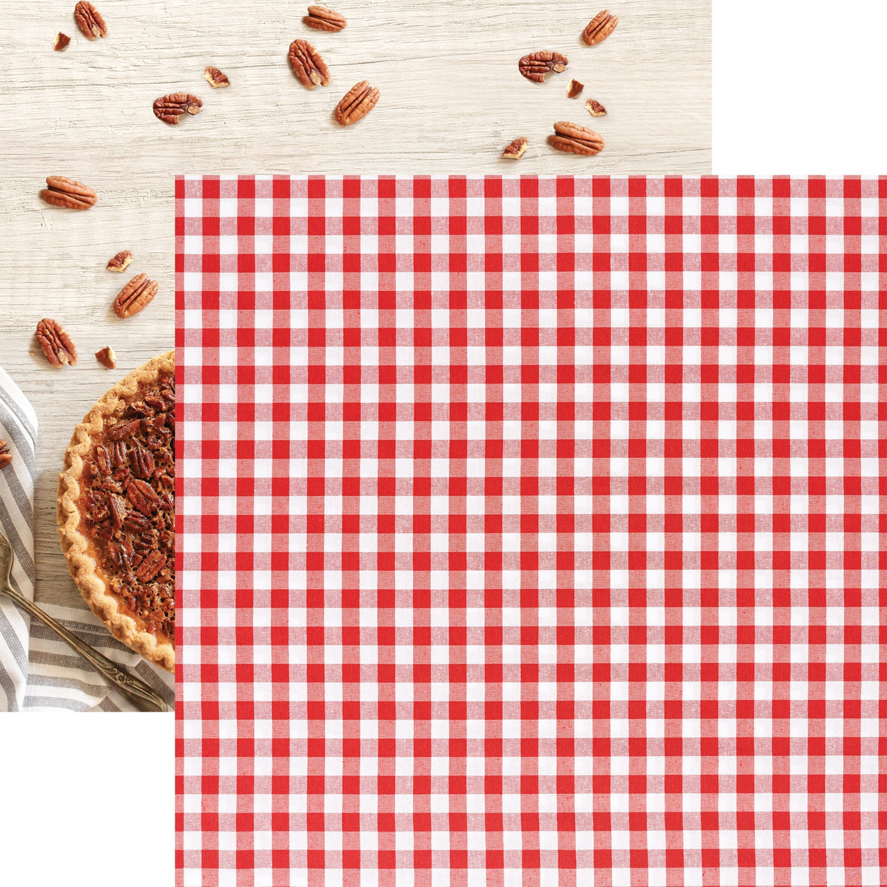 Reminisce Pie Time Double-Sided Cardstock 12"X12" 25/Pkg - Homemade Bliss