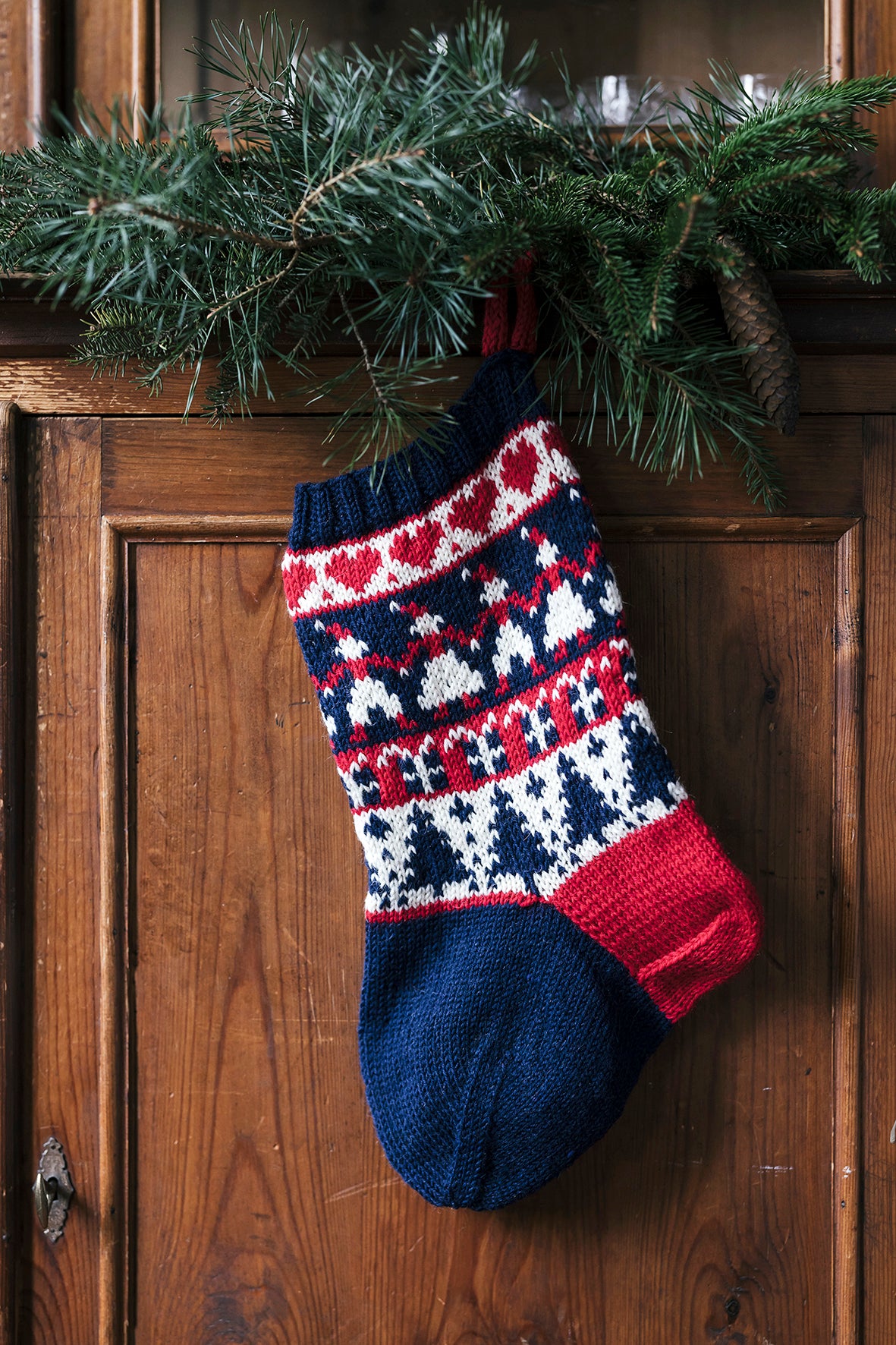 Christmas Stocking KAL - Part 1 in Novita 7 Veljestä - Downloadable PDF