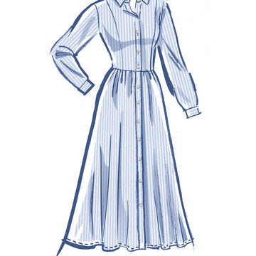 McCall's Misses' Shirtdress M8342 - Sewing Pattern