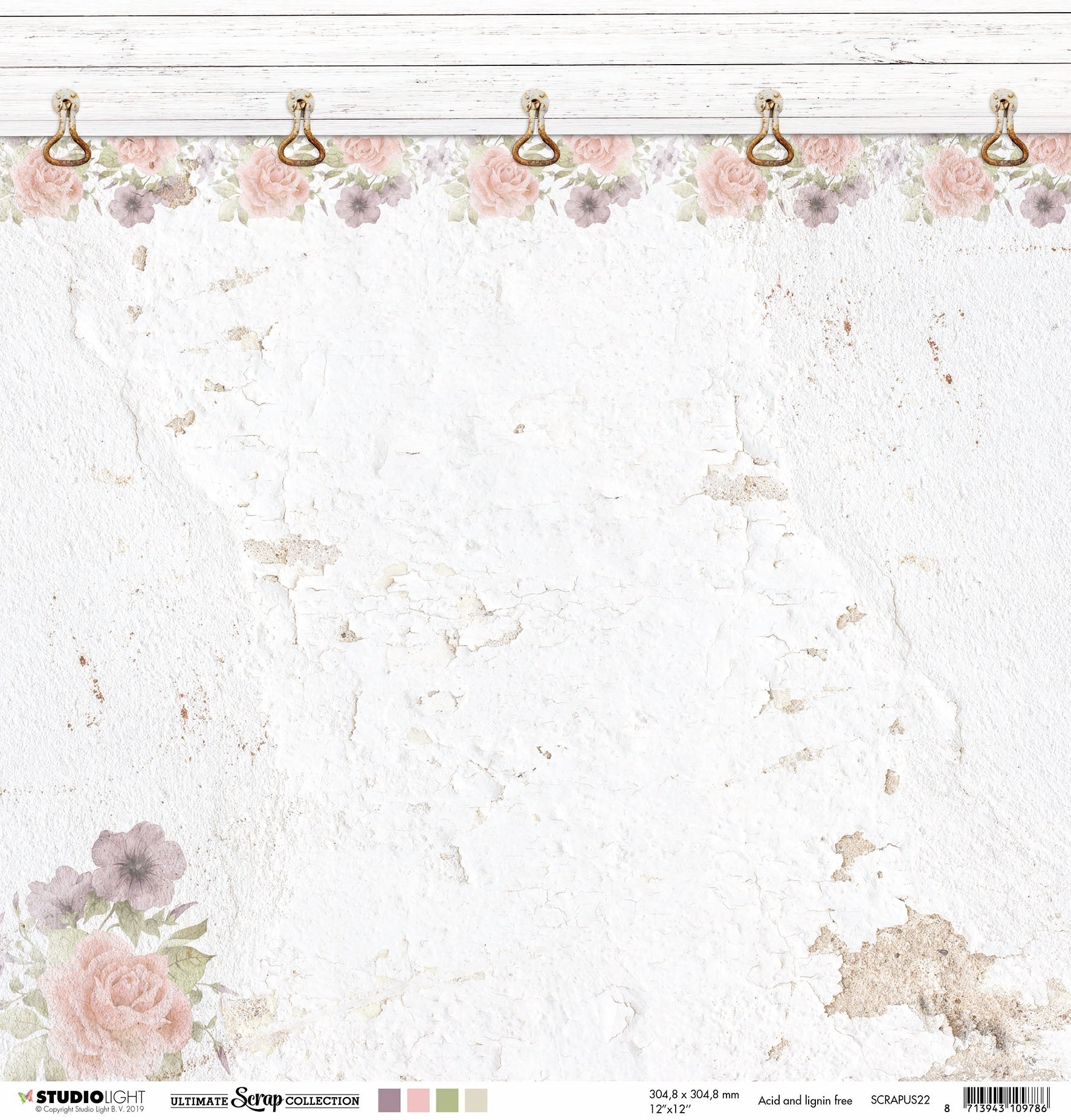 Studio Light Ultimate Scrap Collection Double-Sided Cardstock 12"X12" 10/Pkg - NR. 22