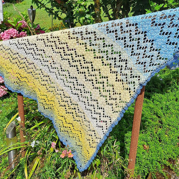 Triangular Scarf "Najade"