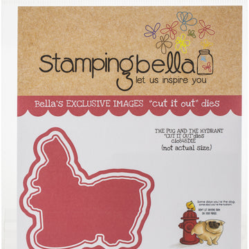 Stamping Bella Cut It Out Dies - The Pug & The Hydrant
