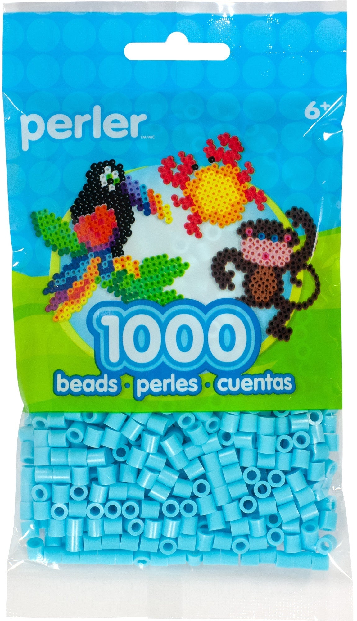 Perler Beads 1,000/Pkg - Sky