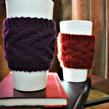 "The Antlers" Seamless Coffee Cozy Zarf