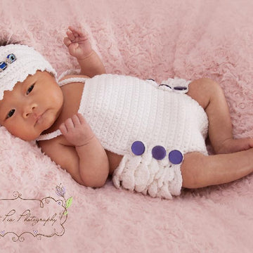 Romper Suit with Owl Detail