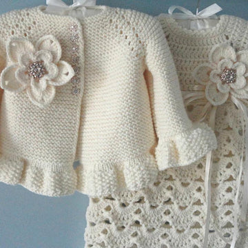 Pattern Baby Dress Baby Cardigan Crochet Knitting