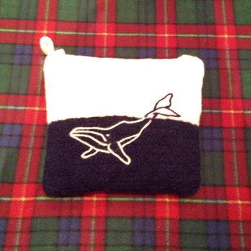 Felted Pike Pouch/Clutch