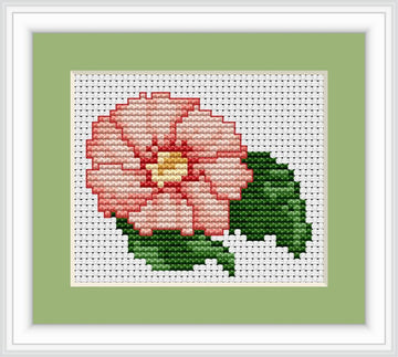 Luca-S Floral Mini Cross Stitch Kit