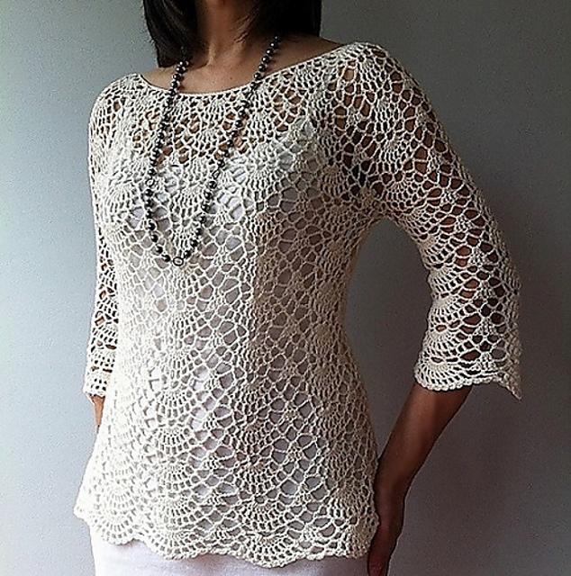 Ada - lacy shells top