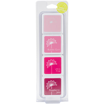 Hero Arts Dye Ink Cubes 4/Pkg - May's Shades Of Pink