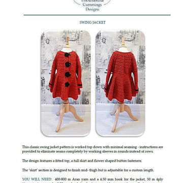 Jacket with Full Skirt (Swing Style)