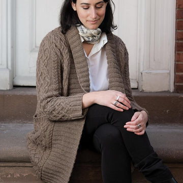 Kailash Cabled Cardigan
