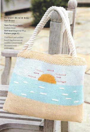 Sunset Beach Bag