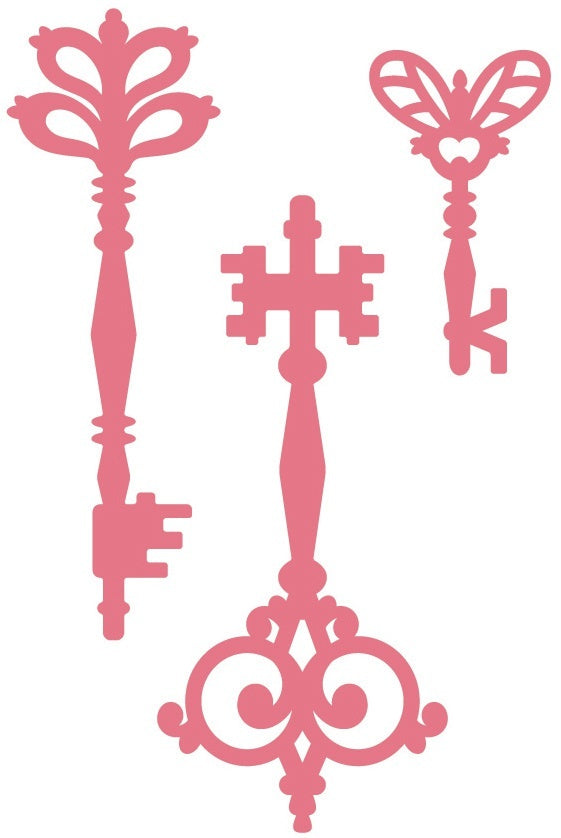 Uniquely Creative Metal Dies - Ornate Keys