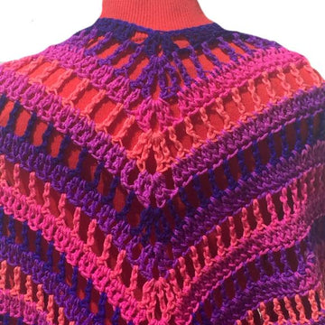 Flamingo Triangular Shawl