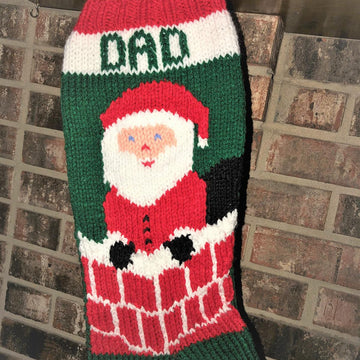 Santa in The Chimney