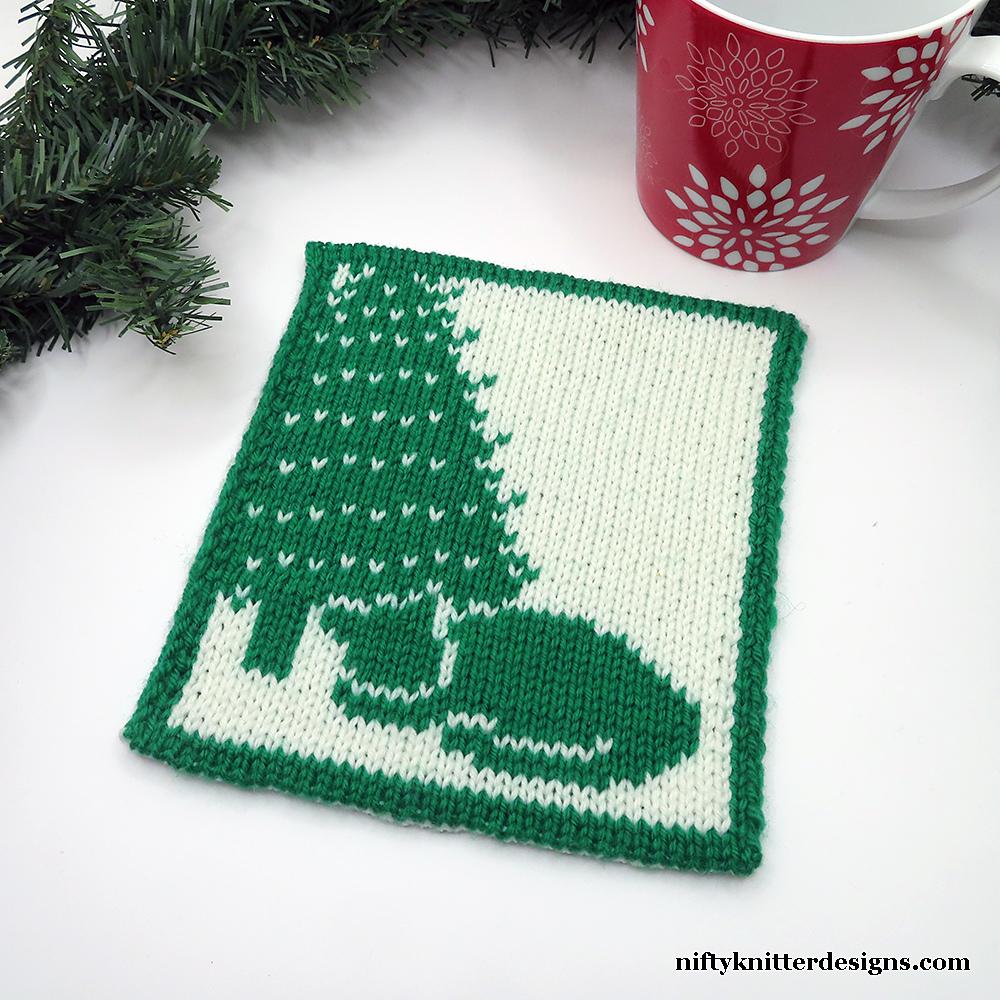 Christmas Cat Potholder