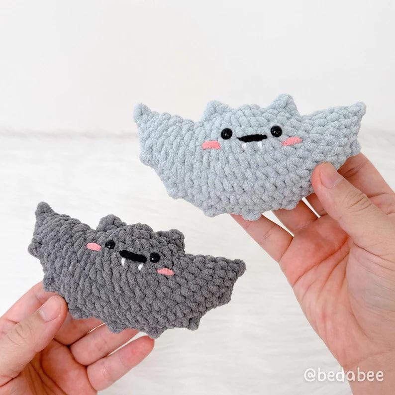 No-sew Little Bat Plushies