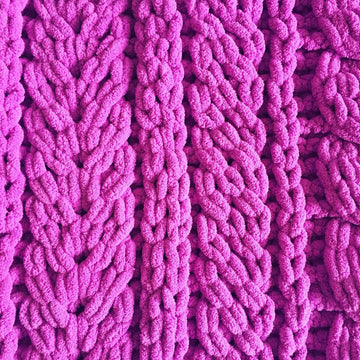 Extra-Chunky Staghorn Cable Blanket