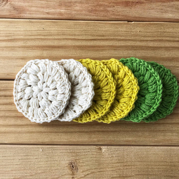 Crochet Reusable Face Scrubbies