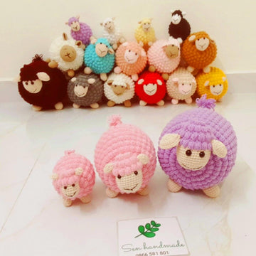 Father sheep- crochet pattern - PDF file