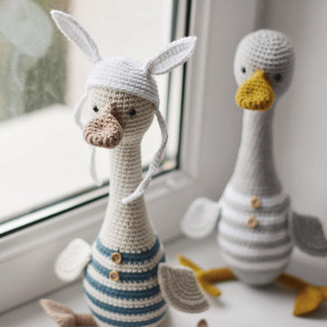 Bernard the Goose Crochet Pattern Amigurumi