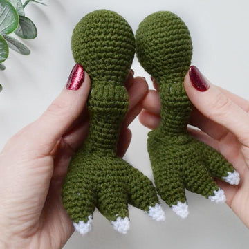 Crochet Dinosaur, AmigurumiDino T-rex