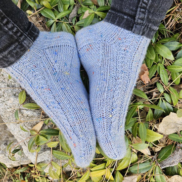 Speckled Hearts Sock
