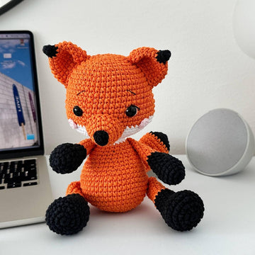 Fox Amigurumi Crochet Pattern PDF – Tiger Soft Toy, Stuffed Animal Tutorial