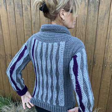Vertical Waves Sweater