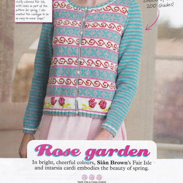 Rose Fairisle Cardigan