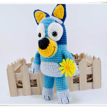 Crochet Blue Heeler Puppy