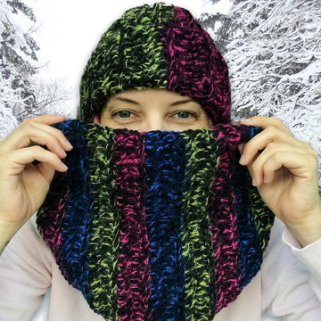 Chunky Hat and Cowl