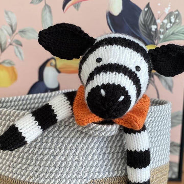 Zoo Animals Knitting Pattern Set