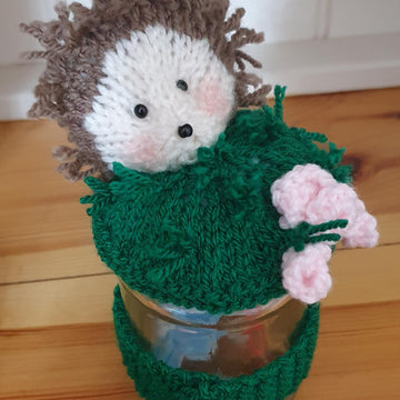 Hedgehog Pin Cushion/Whatnot Jar