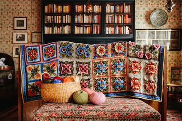 Spirit of Flora Crochet Blanket CAL by Jane Crowfoot