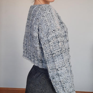 The Winter Cool Sweater LOOM KNITTING