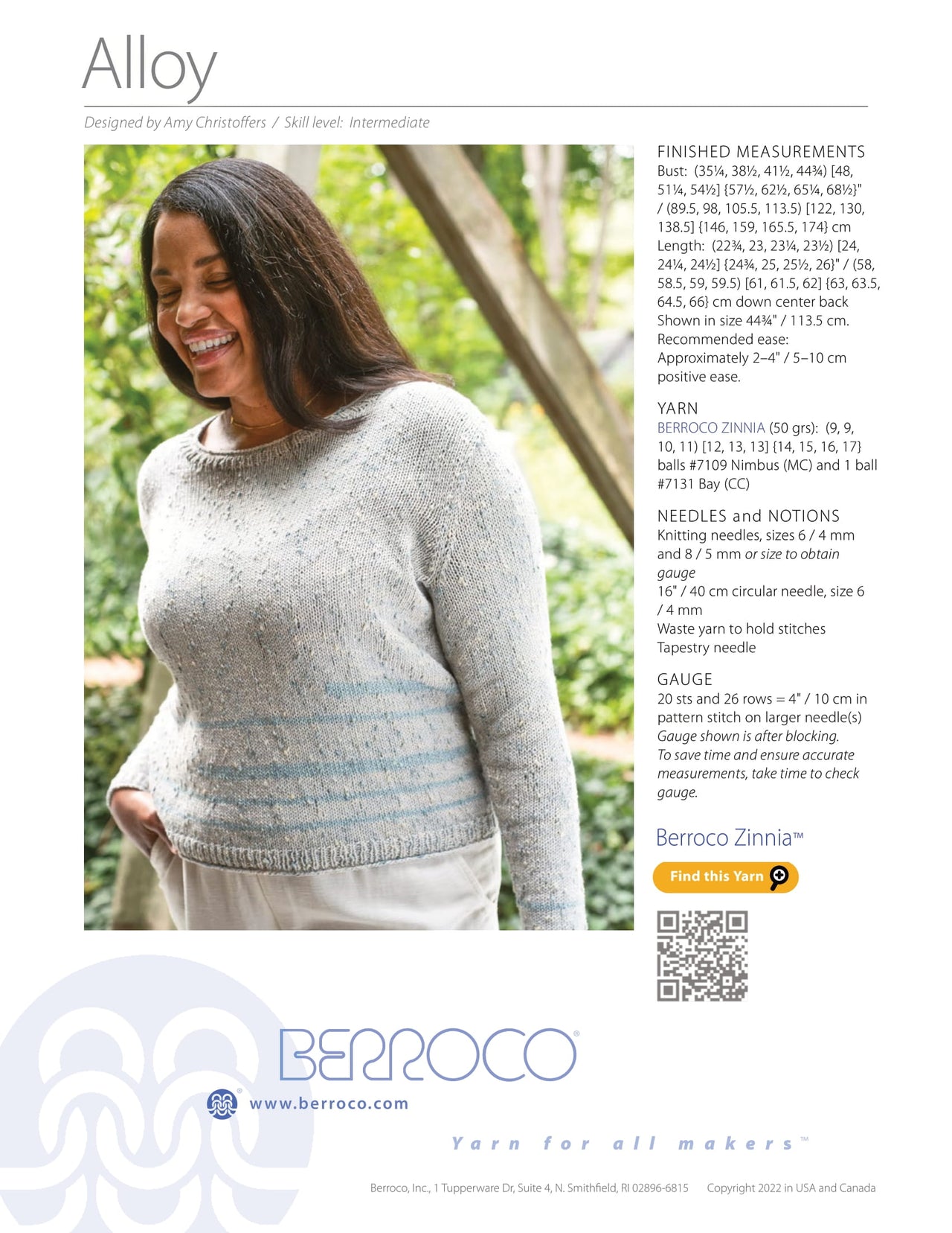 Berroco Alloy PDF