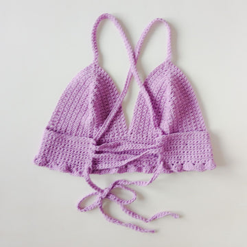 Purple Berry Bra Top