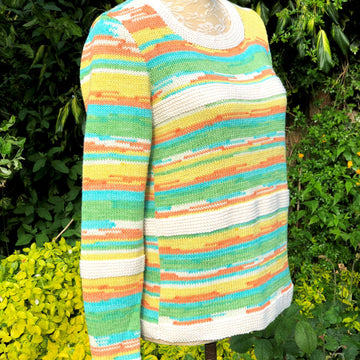 Zingy Striped Sweater