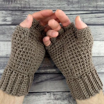 Men's Thermal Fingerless Gloves