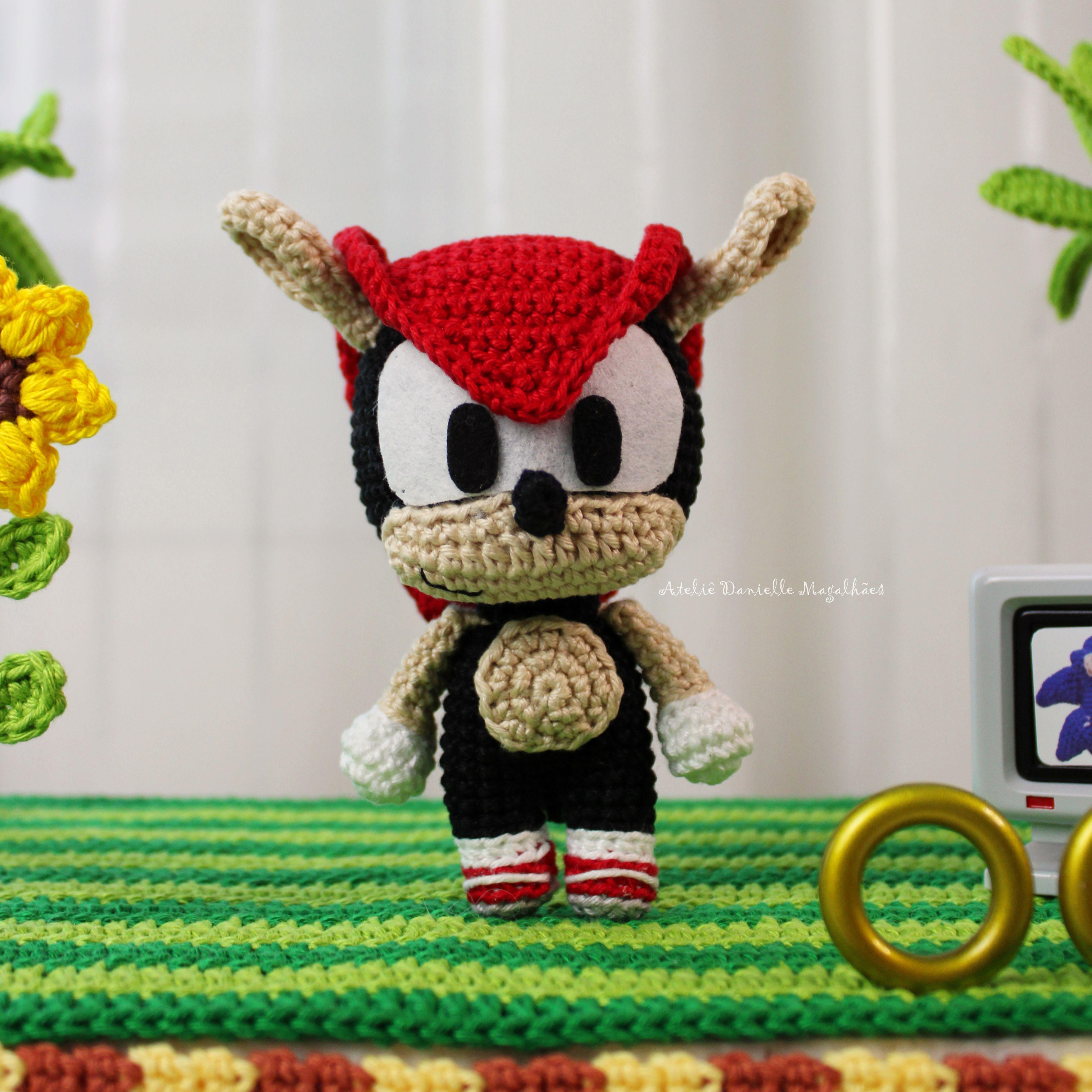 Mighty the Armadillo Amigurumi Pattern – PDF Digital Download (English)