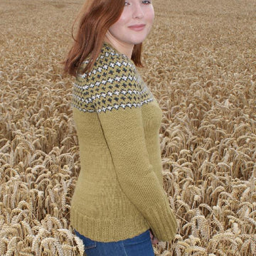 Fair Isle Yoke Sweater