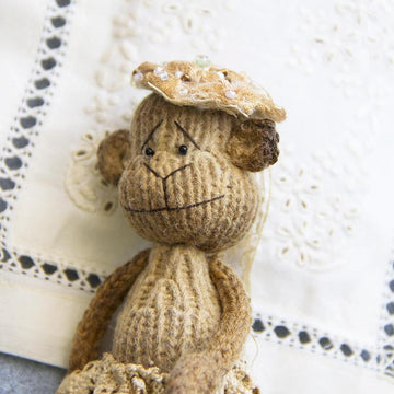 Monkey Mademoiselle Coffee Smelling Toy