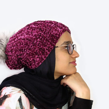 Juliet Velvet Beanie