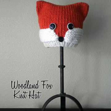Woodland Fox Knit Hat