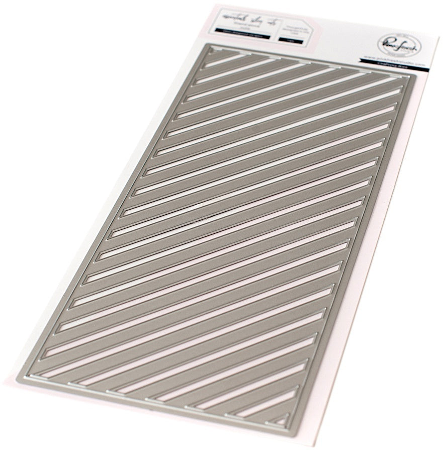 Pinkfresh Studio Essentials Die Set - Slim Diagonal Stripes
